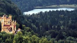 Bayern Neuschwangau Berge