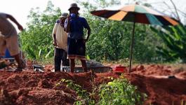 Khao Lak Thailand Feldarbeit