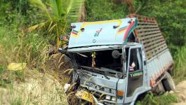 Zerstoert Thailand Unfall