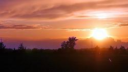 Abendstimmung-Abendrot