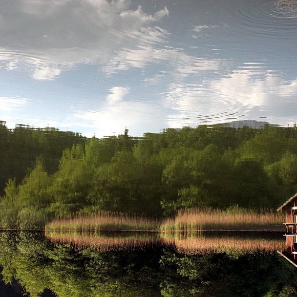 Landschaft-Wasseroberflaeche