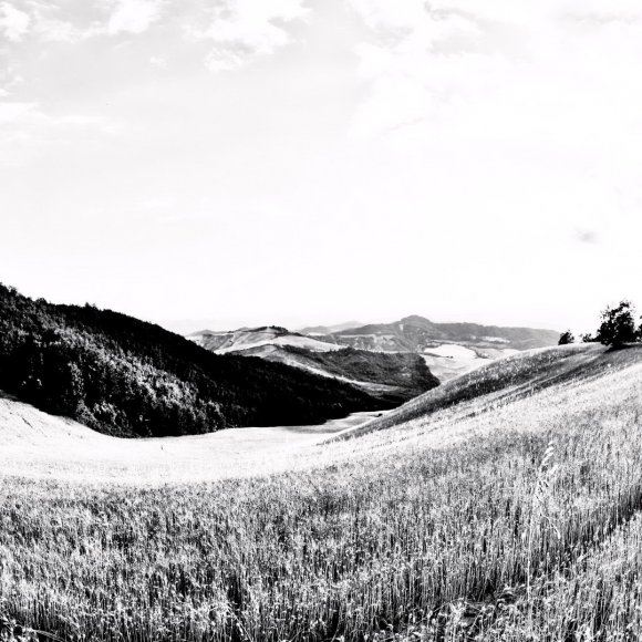 Schwar-Weiss-Wolken