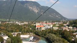 Aussicht-Dorf-Landschaft