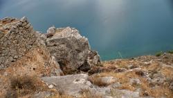 Berg-Aussicht-Nach_Unten-Meer